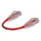 Add-On 6IN RJ-45 MALE TO RJ-45 MALE CAT6 STRAIGHT RED SLIM UTP COPPER PVC PAT ADD-0-5FSLCAT6-RD - alternate 2